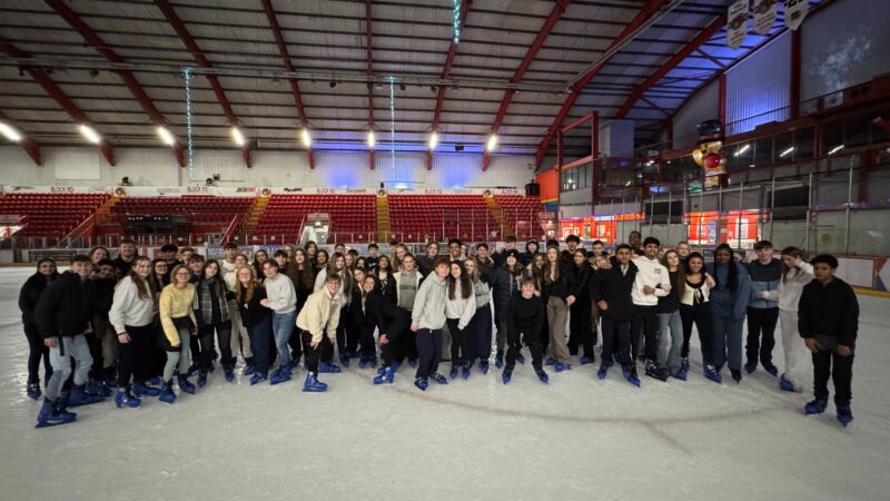 Image for the Tweet beginning: Year 10 are gliding into